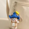 blue hat cat bag charm gift scene