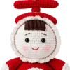 double happiness couple doll set hanging display