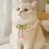 lime heart pet scarf hanging display