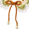 lotus flower pet scarf angled view