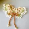 lotus flower pet scarf back view
