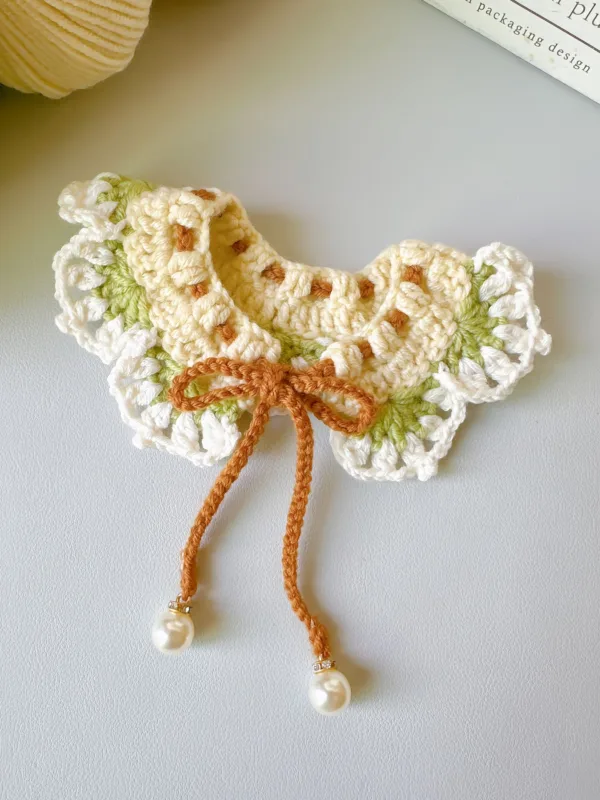 lotus flower pet scarf back view