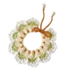 lotus flower pet scarf top view