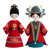 opera wedding doll set front view