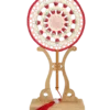 strawberry round fan hanging display