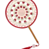 strawberry round fan main image