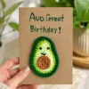 avocado birthday greeting card lifestyle scene