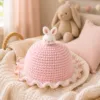 blush bunny ruffle sun hat lifestyle scene