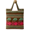 boho cherry tote hanging display