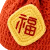 tangerine fu blessing sachet pouch close up detail