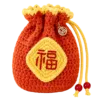 tangerine fu blessing sachet pouch front view