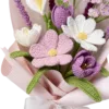 lavender daisy lily gift bouquet close up detail