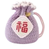 lilac fu blessing sachet pouch front view