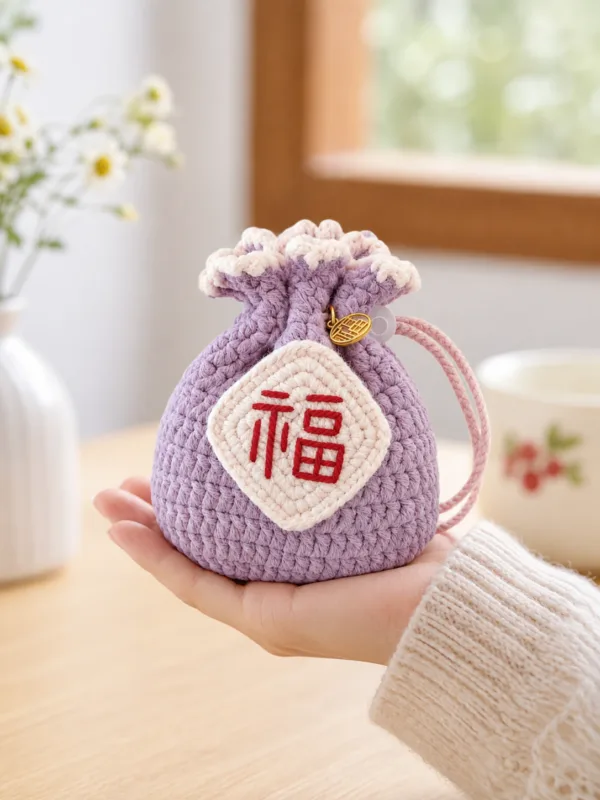 lilac fu blessing sachet pouch main image