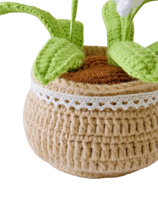 lily of the valley pot ornament