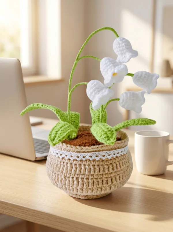 lily of the valley pot ornament lifestyle scene