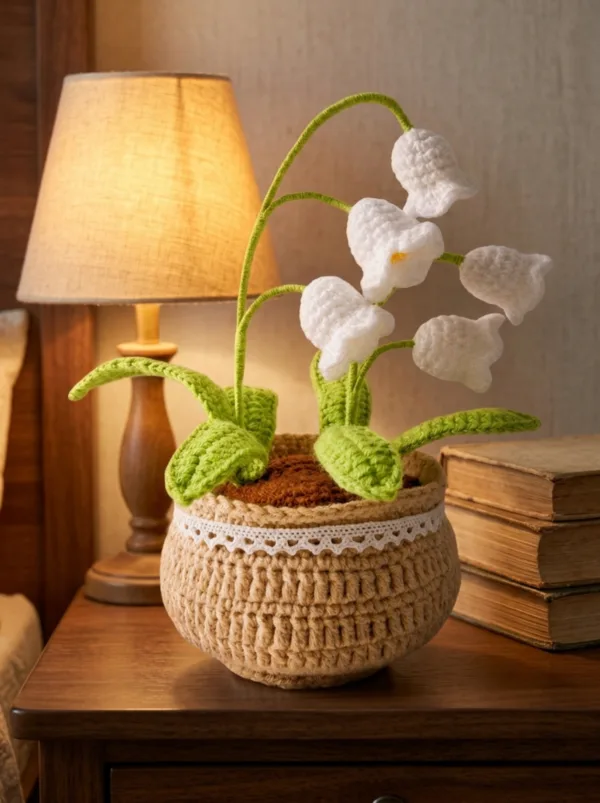 lily of the valley pot ornament product view