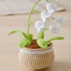 lily of the valley pot ornament texture view