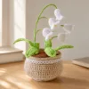 lily of the valley pot ornament top view