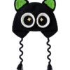 midnight cat ear hat angled view