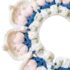 milk blue cherry pet scarf side view