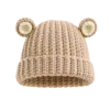 oat bear ear bonnet angled view
