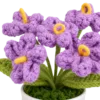 purple forget me not pot ornament gift view