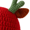 rudolph antler earflap hat side view
