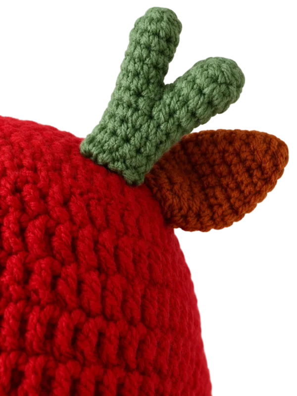 rudolph antler earflap hat side view