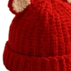 scarlet bear ear beanie side view