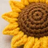 single sunflower white planter ornament gift view
