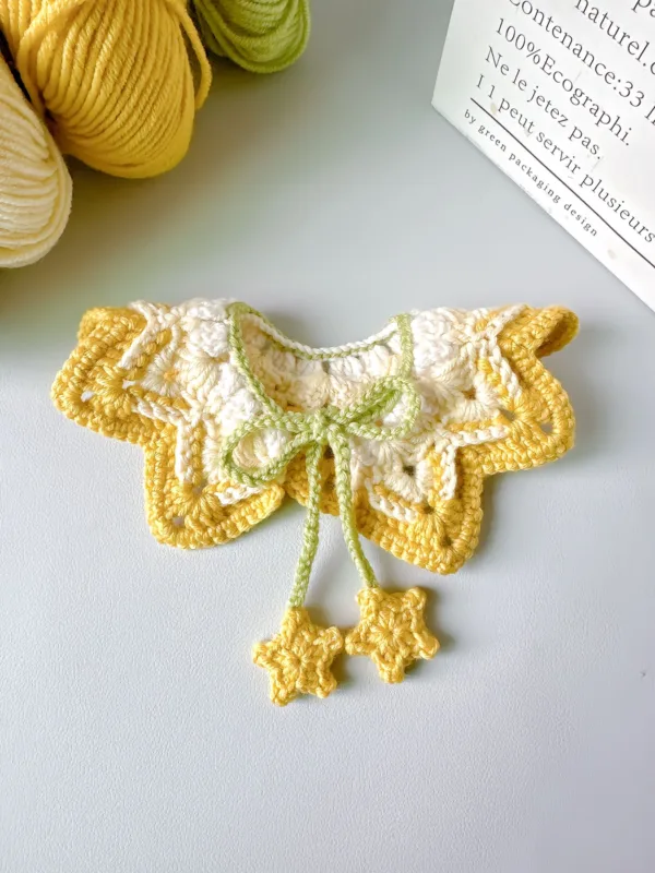star pet scarf back view