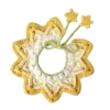 star pet scarf top view