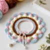 strawberry cream cake pet scarf lifestyle scene