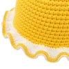 sunny bunny ruffle sun hat side view