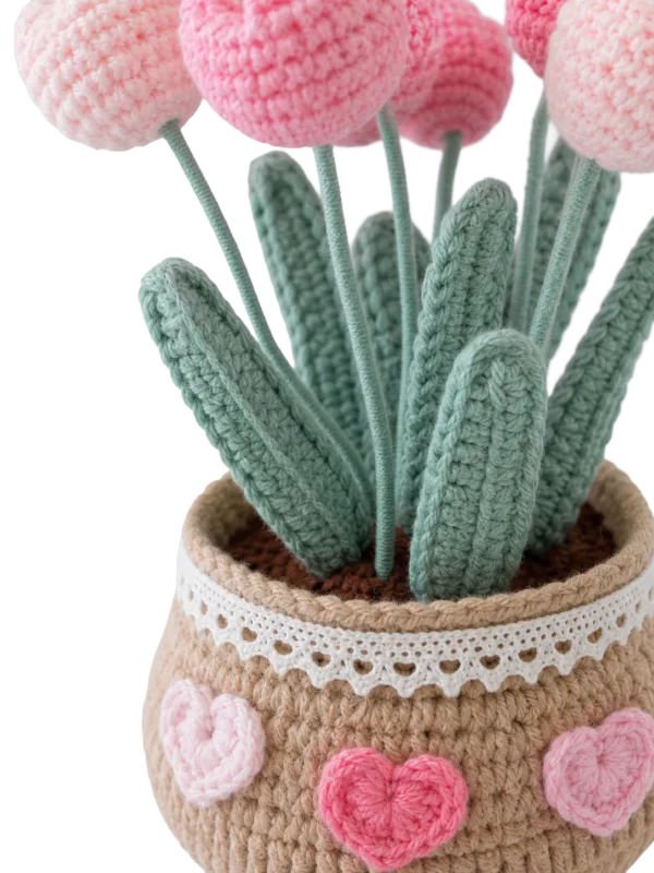 tulip pot ornament main image